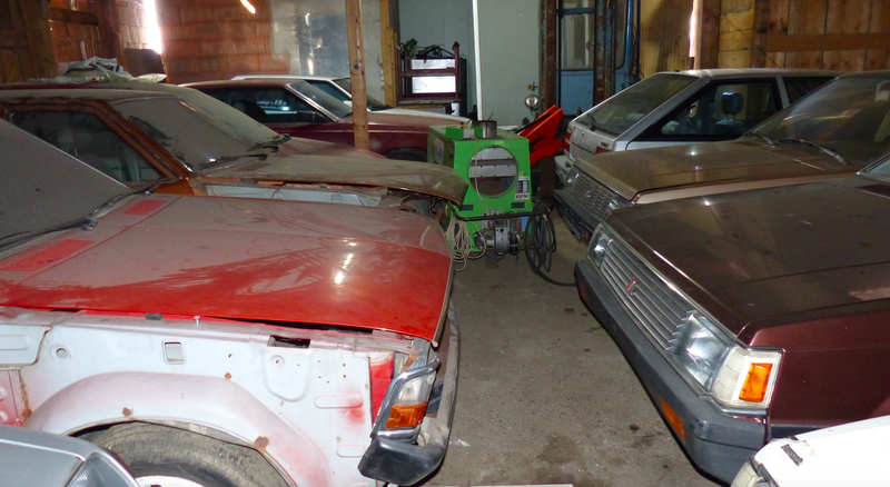 Illustration for article titled The Ultimate Secret Stash Of Mitsubishis Is Hidden In This Small German Town